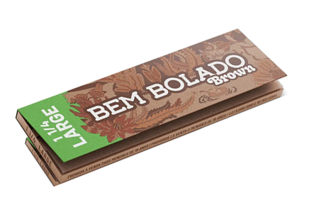 PAPEL SEDA BEM BOLADO BROWN 1 1/4 LARGE - Imagem 2