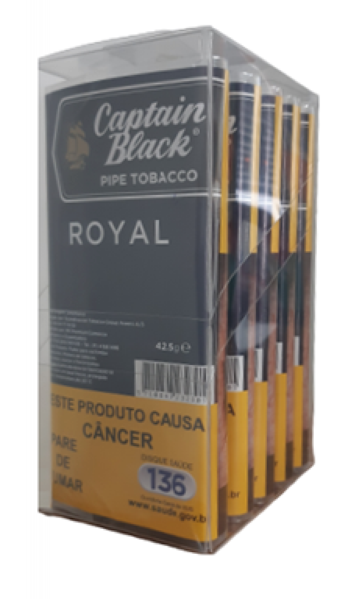 Tabaco Para Cachimbo Captain Black Royal Charutaria Curitiba