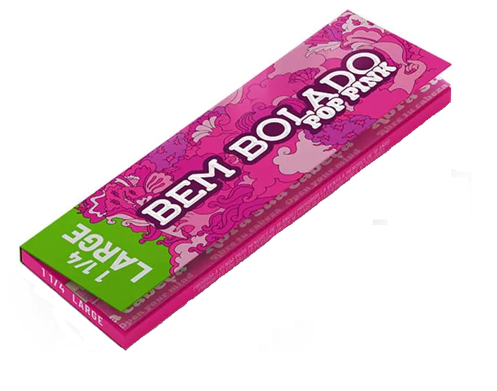 PAPEL SEDA BEM BOLADO POP PINK 1 1/4 LARGE - Imagem 2